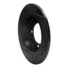 E-Line Drilled & Slotted Black Brake Rotor, 2000-2007 Fits Multiple Makes/Models, Position: Rear Right - image 3