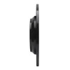 E-Line Drilled & Slotted Black Brake Rotor, 2007-2018 Volvo, Position: Rear Left - image 3