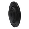 E-Line Drilled & Slotted Black Brake Rotor, 2003-2014 Volvo, Position: Rear Left - image 3