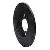 E-Line Drilled & Slotted Black Brake Rotor, 1971-1989 Peugeot, Position: Rear Right - image 3