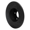 E-Line Drilled & Slotted Black Brake Rotor, 1976-1976 BMW, Position: Front Left - image 2