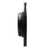 E-Line Drilled & Slotted Black Brake Rotor, 1995-2003 BMW, Position: Rear Left - image 2