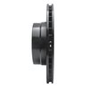 E-Line Drilled & Slotted Black Brake Rotor, 2004-2010 BMW, Position: Front Left - image 3