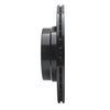 E-Line Drilled & Slotted Black Brake Rotor, 2006-2013 BMW, Position: Rear Right - image 4