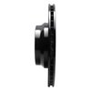 E-Line Drilled & Slotted Black Brake Rotor, 2006-2012 BMW, Position: Front Right - image 2