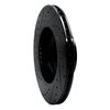 E-Line Drilled & Slotted Black Brake Rotor, 2006-2012 BMW, Position: Front Right - image 4