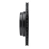 E-Line Drilled & Slotted Black Brake Rotor, 2006-2015 BMW, Position: Rear Left - image 1