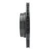E-Line Drilled & Slotted Black Brake Rotor, 2005-2008 BMW, Position: Rear Left - image 3