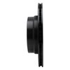 E-Line Drilled & Slotted Black Brake Rotor, 2008-2013 BMW, Position: Rear Left - image 3