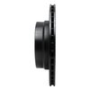 E-Line Drilled & Slotted Black Brake Rotor, 2008-2013 BMW, Position: Rear Right - image 3