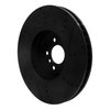 E-Line Drilled & Slotted Black Brake Rotor, 2009-2017 BMW, Position: Left Front - image 3