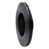 E-Line Drilled & Slotted Black Brake Rotor, 2011-2016 BMW, Position: Front Right - image 4