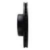 E-Line Drilled & Slotted Black Brake Rotor, 2012-2021 BMW, Position: Front Left - image 2