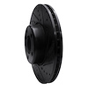 E-Line Drilled & Slotted Black Brake Rotor, 2012-2021 BMW, Position: Front Right - image 1