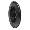 E-Line Drilled & Slotted Black Brake Rotor, 2012-2020 BMW, Position: Rear Right - image 4