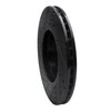 E-Line Drilled & Slotted Black Brake Rotor, 2013-2020 BMW, Position: Front Right - image 2