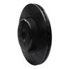 E-Line Drilled & Slotted Black Brake Rotor, 2013-2020 BMW, Position: Front Right - image 4
