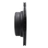 E-Line Drilled & Slotted Black Brake Rotor, 2002-2006 BMW, Position: Rear Right - image 3