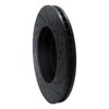 E-Line Drilled & Slotted Black Brake Rotor, Fits Select BMW, Position: Front Left - image 4