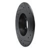 E-Line Drilled & Slotted Black Brake Rotor, 2013-2016 Mini, Position: Rear Left - image 4