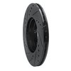 E-Line Drilled & Slotted Black Brake Rotor, 2014-2021 Mini, Position: Front Right - image 4