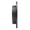 E-Line Drilled & Slotted Black Brake Rotor, 1988-1995 GM, Position: Rear Right - image 4