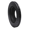 E-Line Drilled & Slotted Black Brake Rotor, 2001-2004 Fits Multiple Makes/Models, Position: Front Right - image 1