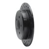 E-Line Drilled & Slotted Black Brake Rotor, 1995-2007 Mopar, Position: Rear Left - image 2