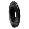 E-Line Drilled & Slotted Black Brake Rotor, 2001-2010 Mopar, Position: Front Left - image 3