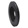 E-Line Drilled & Slotted Black Brake Rotor, 2001-2010 Mopar, Position: Front Right - image 4
