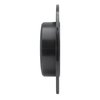 E-Line Drilled & Slotted Black Brake Rotor, Fits Select Mopar, Position: Rear Left - image 2