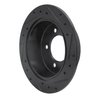 E-Line Drilled & Slotted Black Brake Rotor, 2007-2017 Fits Multiple Makes/Models, Position: Rear Left - image 3