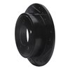 E-Line Drilled & Slotted Black Brake Rotor, 2007-2017 Fits Multiple Makes/Models, Position: Rear Right - image 3