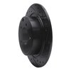 E-Line Drilled & Slotted Black Brake Rotor, 2007-2017 Fits Multiple Makes/Models, Position: Rear Right - image 4