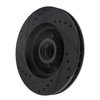 E-Line Drilled & Slotted Black Brake Rotor, 1971-1981 Mopar, Position: Front Right - image 4