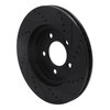 E-Line Drilled & Slotted Black Brake Rotor, 2004-2008 Mopar, Position: Front Left - image 2