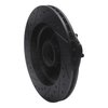 E-Line Drilled & Slotted Black Brake Rotor, 1976-1981 Mopar, Position: Front Right - image 2