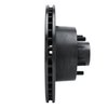 E-Line Drilled & Slotted Black Brake Rotor, 1970-1972 Mopar, Position: Front Left - image 3