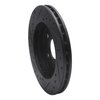 E-Line Drilled & Slotted Black Brake Rotor, 1991-1992 Mopar, Position: Front Right - image 4