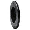 E-Line Drilled & Slotted Black Brake Rotor, 1995-1999 Mopar, Position: Front Left - image 3