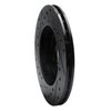 E-Line Drilled & Slotted Black Brake Rotor, 1995-1999 Mopar, Position: Front Right - image 3