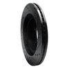 E-Line Drilled & Slotted Black Brake Rotor, 1998-2004 Mopar, Position: Front Left - image 4
