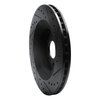E-Line Drilled & Slotted Black Brake Rotor, 2008-2014 Mopar, Position: Front Left - image 2