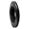 E-Line Drilled & Slotted Black Brake Rotor, 2008-2014 Mopar, Position: Front Right - image 3