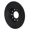 E-Line Drilled & Slotted Black Brake Rotor, 2013-2016 Mopar, Position: Rear Left - image 4
