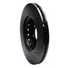 E-Line Drilled & Slotted Black Brake Rotor, Fits Select Mopar, Position: Front Left - image 3
