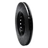 E-Line Drilled & Slotted Black Brake Rotor, Fits Select Mopar, Position: Front Right - image 4