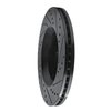 E-Line Drilled & Slotted Black Brake Rotor, 2002-2018 Fits Multiple Makes/Models, Position: Rear Left - image 4