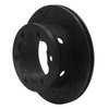 E-Line Drilled & Slotted Black Brake Rotor, 2002-2006 Fits Multiple Makes/Models, Position: Rear Left - image 2