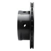 E-Line Drilled & Slotted Black Brake Rotor, 2002-2006 Fits Multiple Makes/Models, Position: Rear Right - image 3